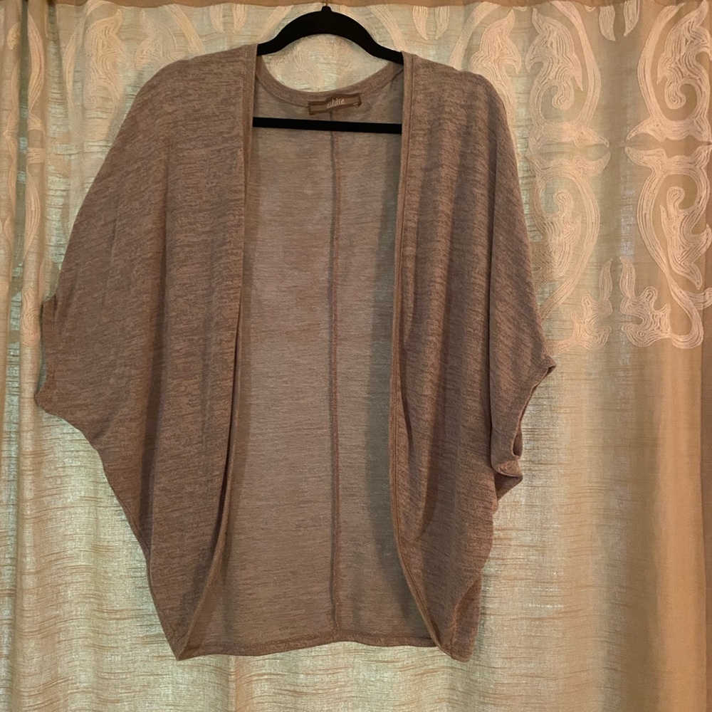 Short sleeve cardigan